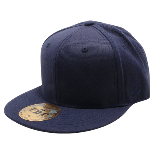 PB5000 TDC PitBull On-Field Wool Blend Flat Fitted Hats  [D.Navy]