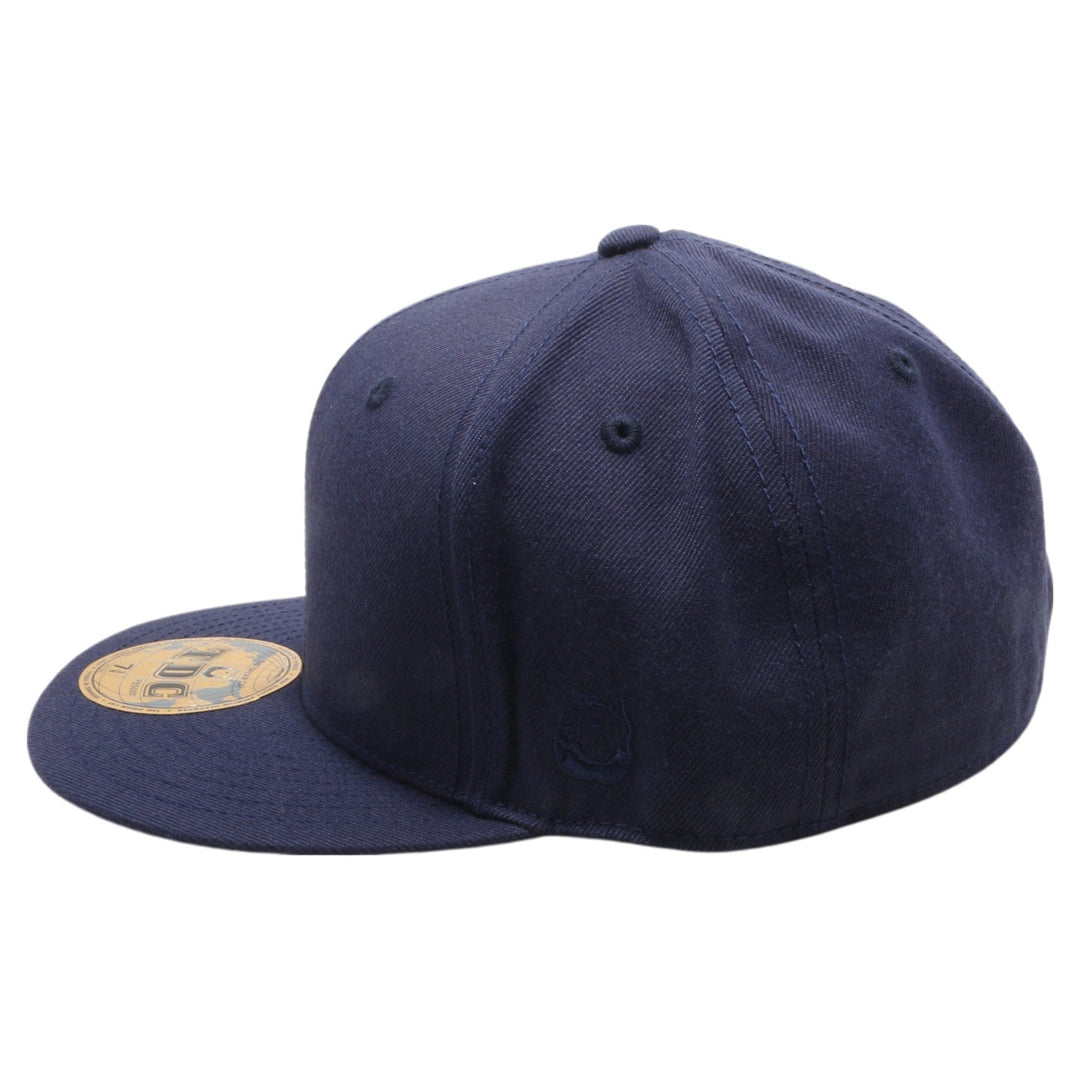 PB5000 TDC PitBull On-Field Wool Blend Flat Fitted Hats  [D.Navy]