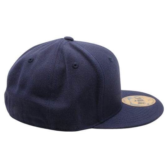 PB5000 TDC PitBull On-Field Wool Blend Flat Fitted Hats  [D.Navy]