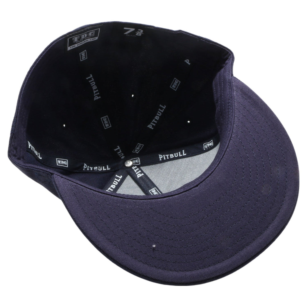 PB5000 TDC PitBull On-Field Wool Blend Flat Fitted Hats  [D.Navy]