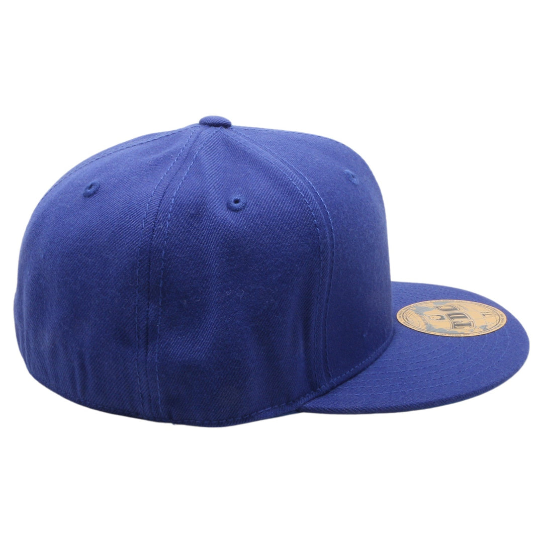 PB5000 TDC PitBull On-Field Wool Blend Flat Fitted Hats [Royal]