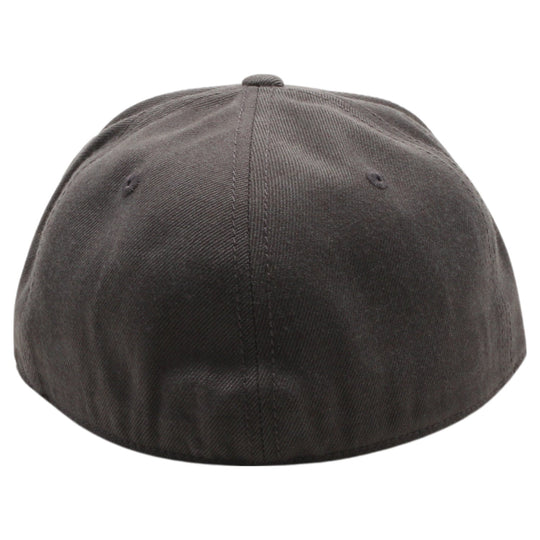 PB5000 TDC PitBull On-Field Wool Blend Flat Fitted Hats [Dark Grey]