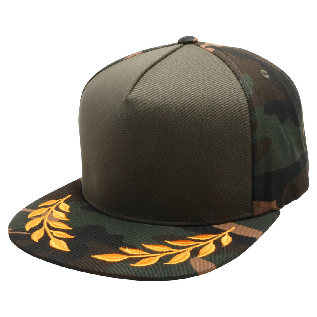 PB305 Pitbull Cambridge Cotton 5 Panel Bay Leaf [Olive/Green Camo]