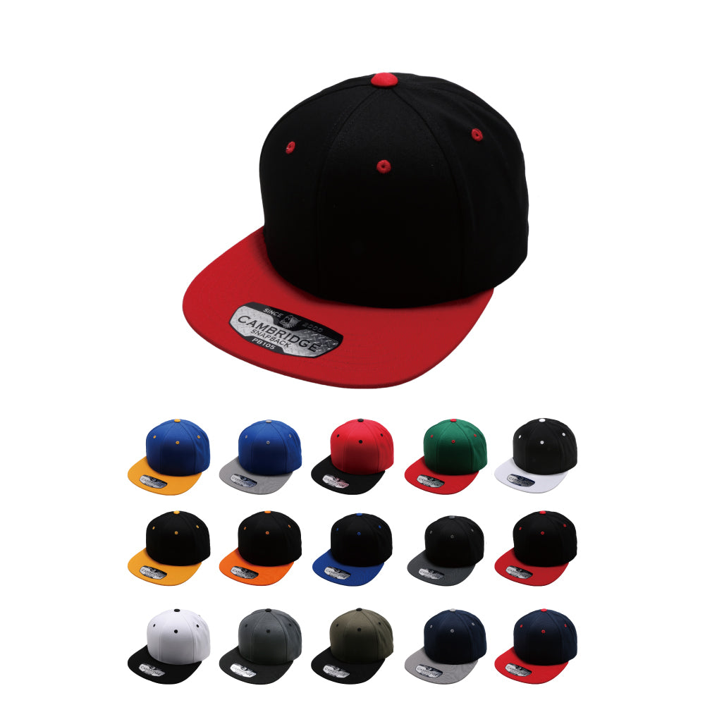 PB105T Cotton Two-Tone Snapback - PITBULL TDC