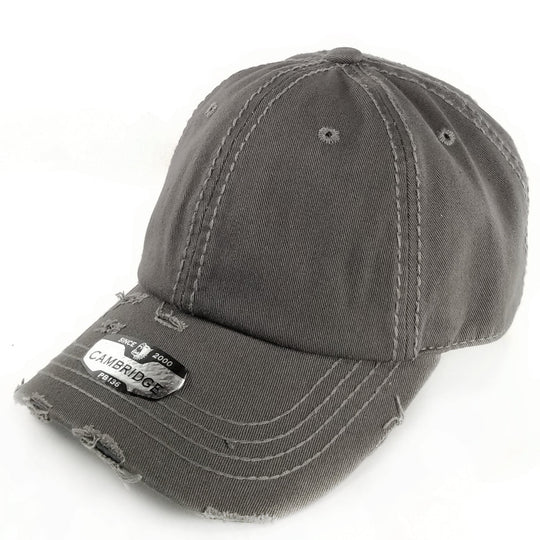PB136V Distressed Dad Hat - PITBULL TDC