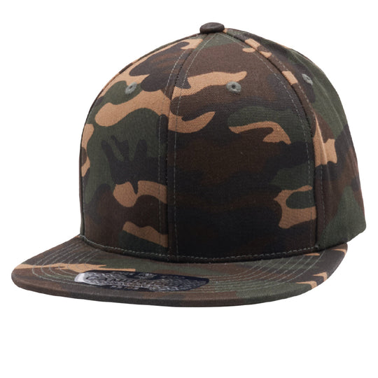 PB105C Camouflage Cotton Snapback - PITBULL TDC