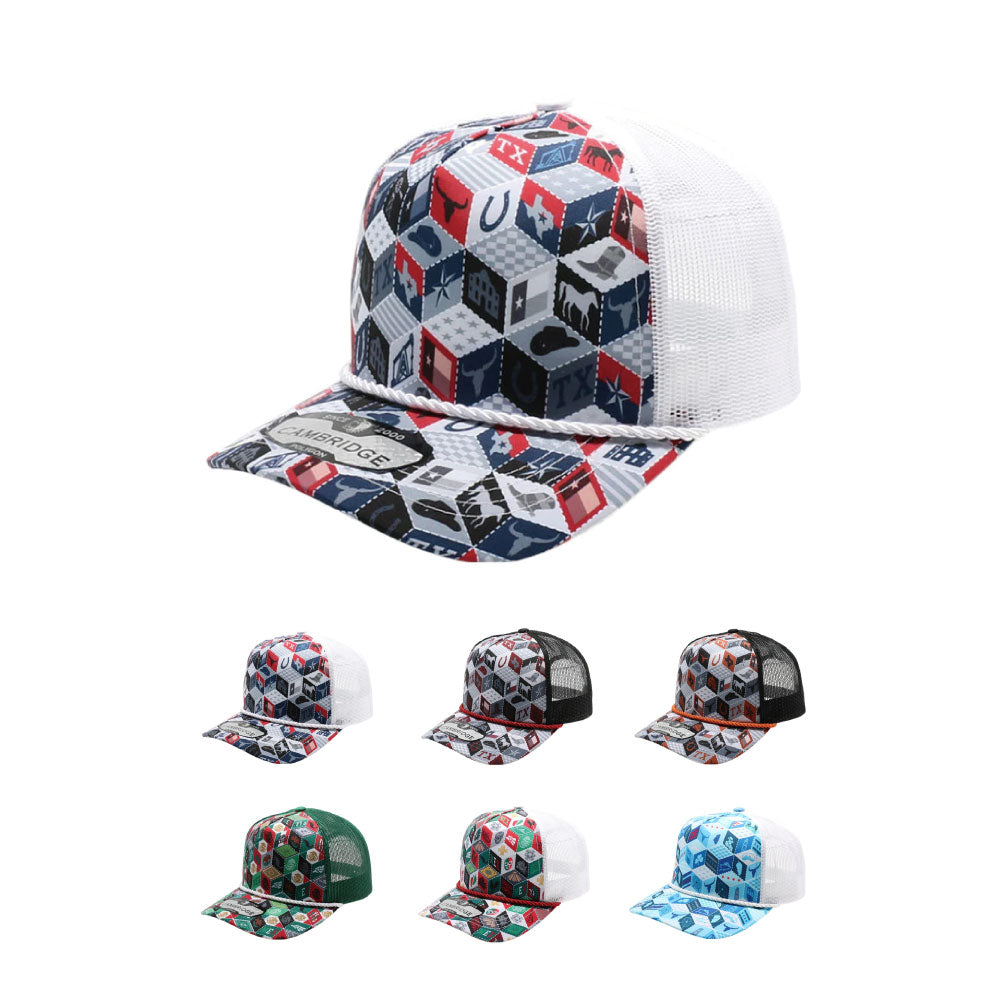QLT20 Themed Polygon Quilt High Frame with Rope - PITBULL TDC