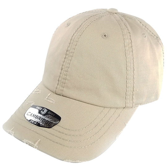 PB136V Distressed Dad Hat - PITBULL TDC
