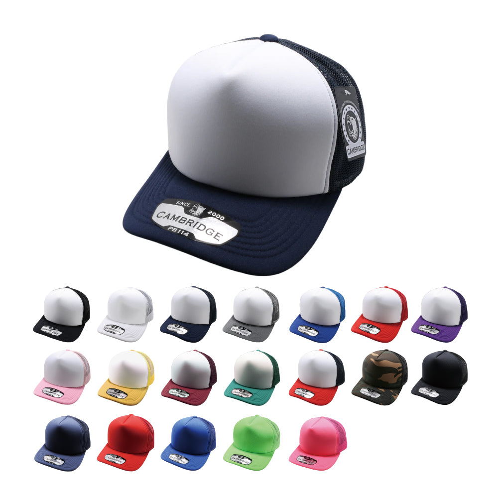 PB114 5 Panel Sponge Trucker - PITBULL TDC