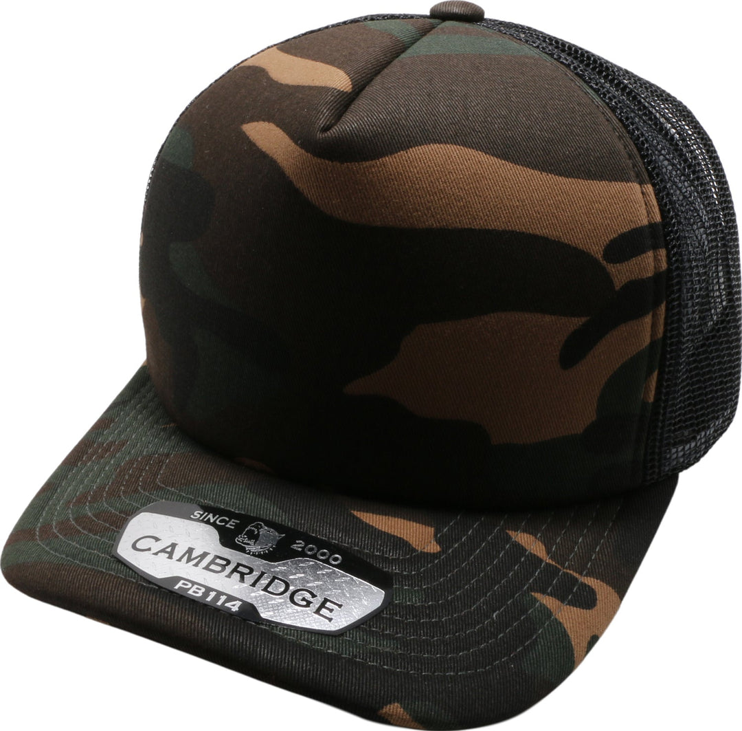 PB114 5 Panel Sponge Trucker - PITBULL TDC