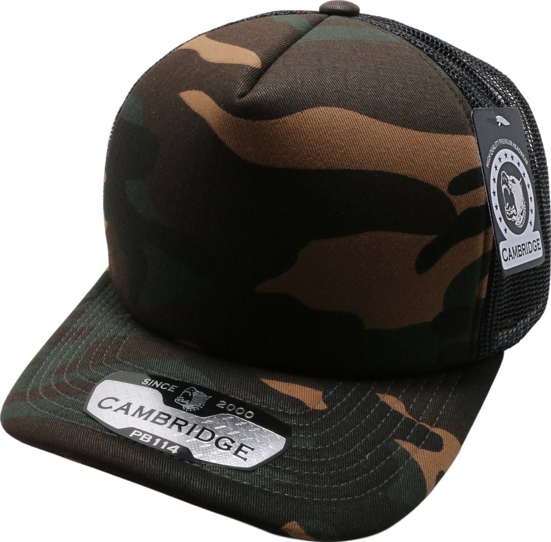 PB114 5 Panel Sponge Trucker - PITBULL TDC