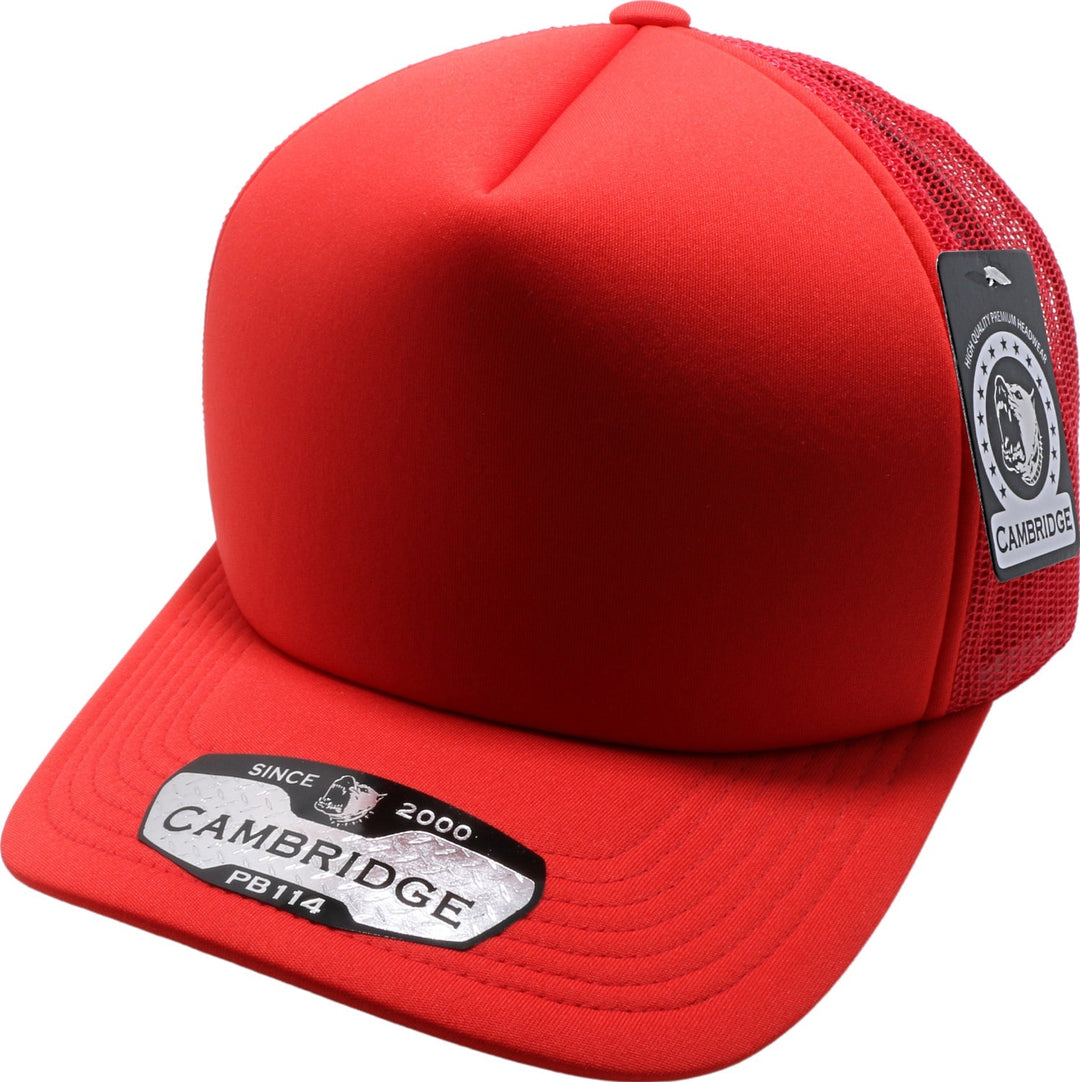 PB114 5 Panel Sponge Trucker - PITBULL TDC
