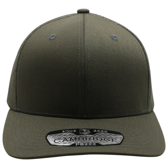 PB222 Pit Bull Cambridge Trucker Hat Olive