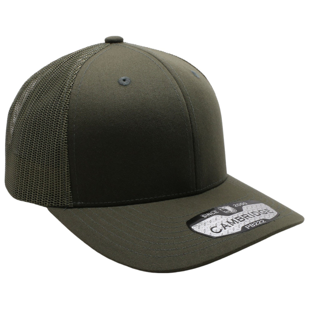 PB222 Pit Bull Cambridge Trucker Hat Olive