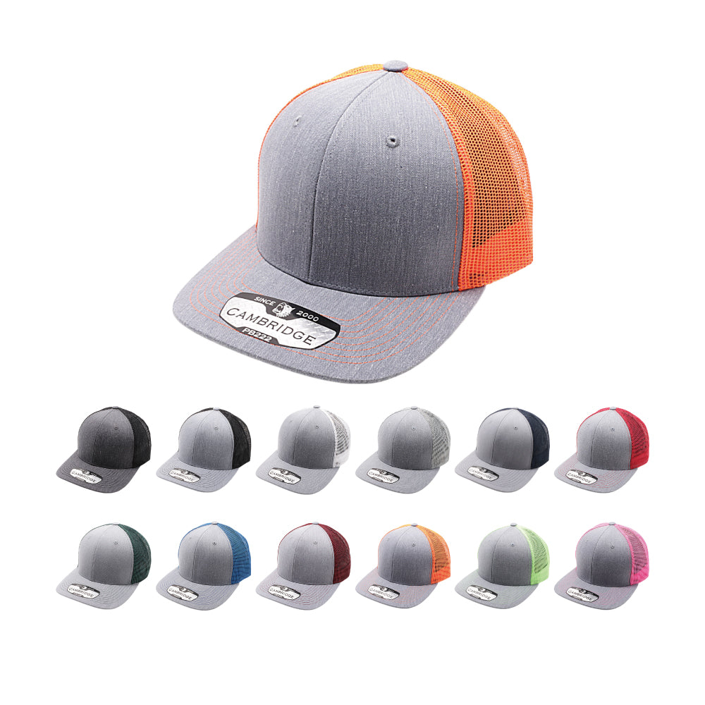 PB222H Cambridge Heather Trucker - PITBULL TDC