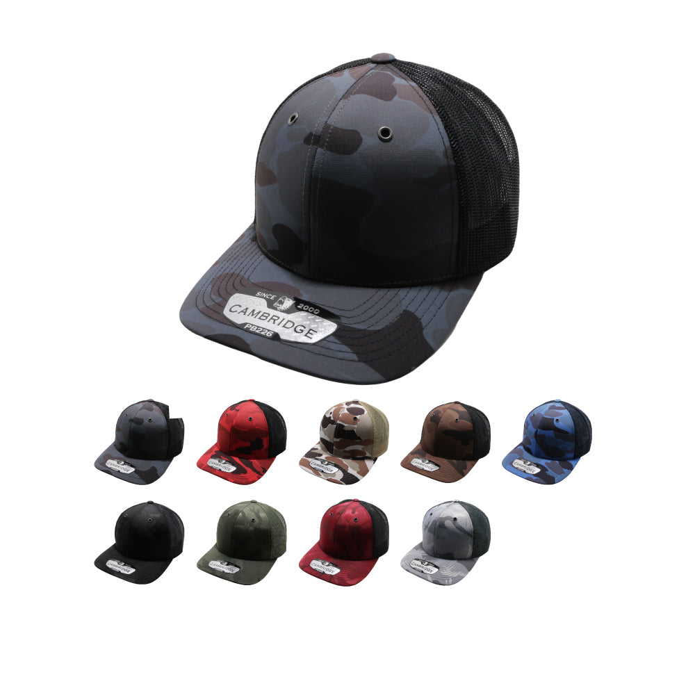 PB226 Shiny Camo Trucker - PITBULL TDC
