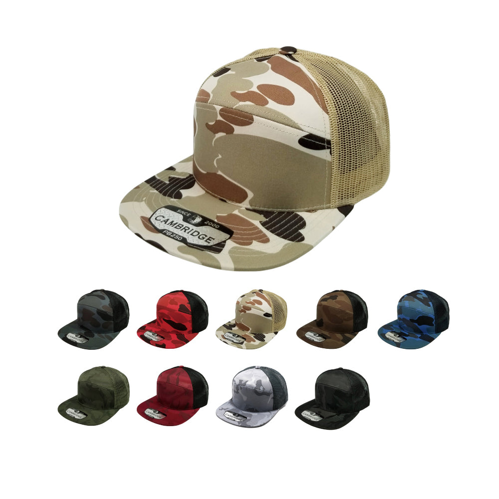 PB250 Shiny Camo Camper Trucker - PITBULL TDC