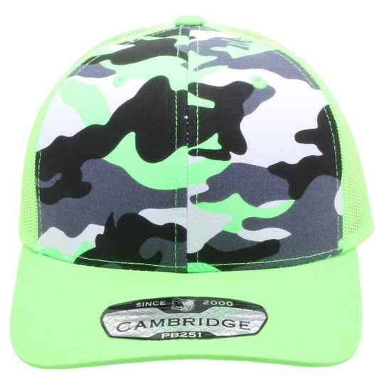 PB251 Neon Camo Trucker - PITBULL TDC