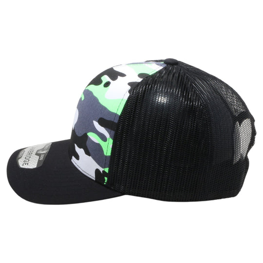 PB251 Neon Camo Trucker - PITBULL TDC