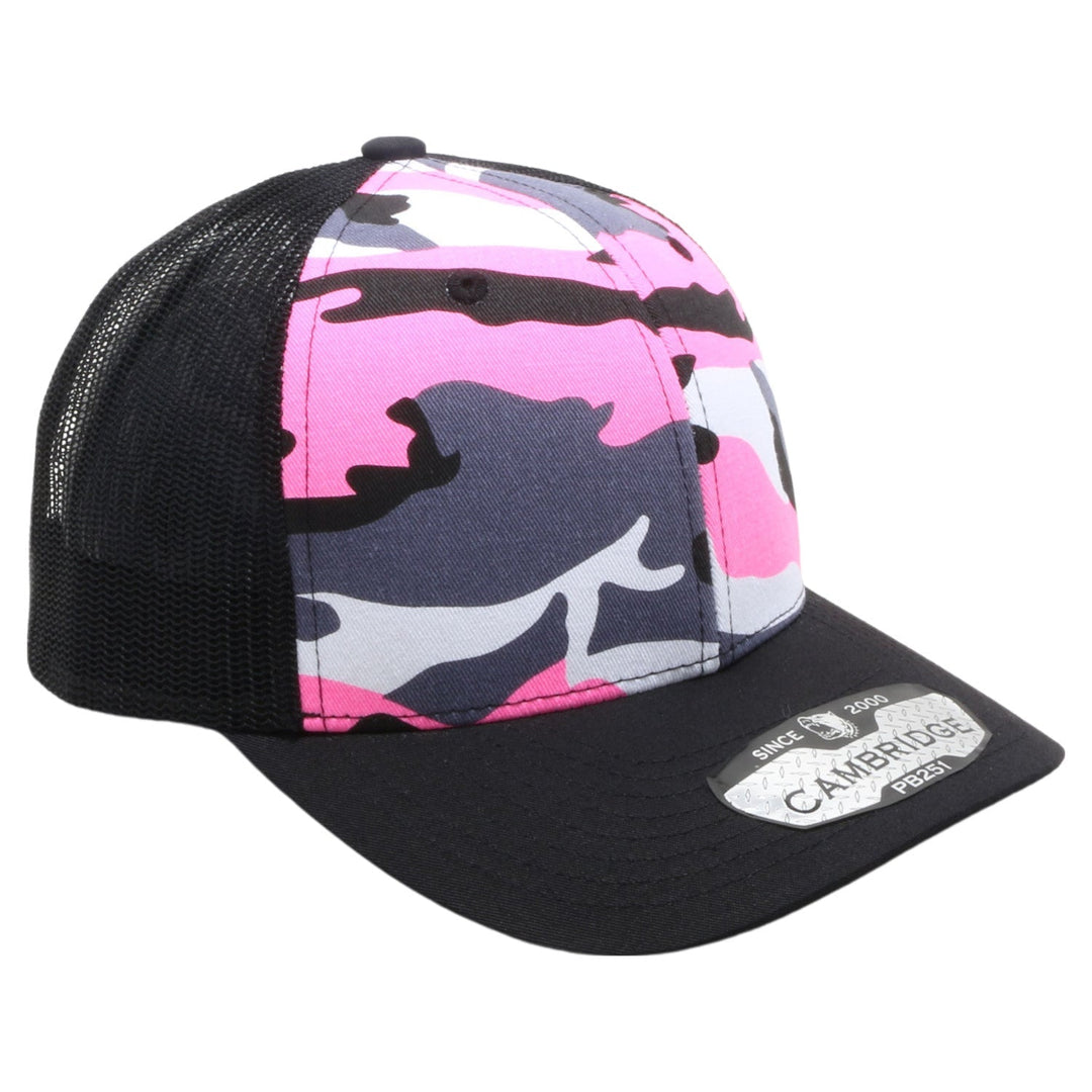 PB251 Neon Camo Trucker - PITBULL TDC