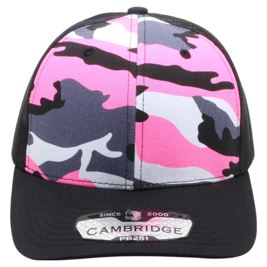PB251 Neon Camo Trucker - PITBULL TDC