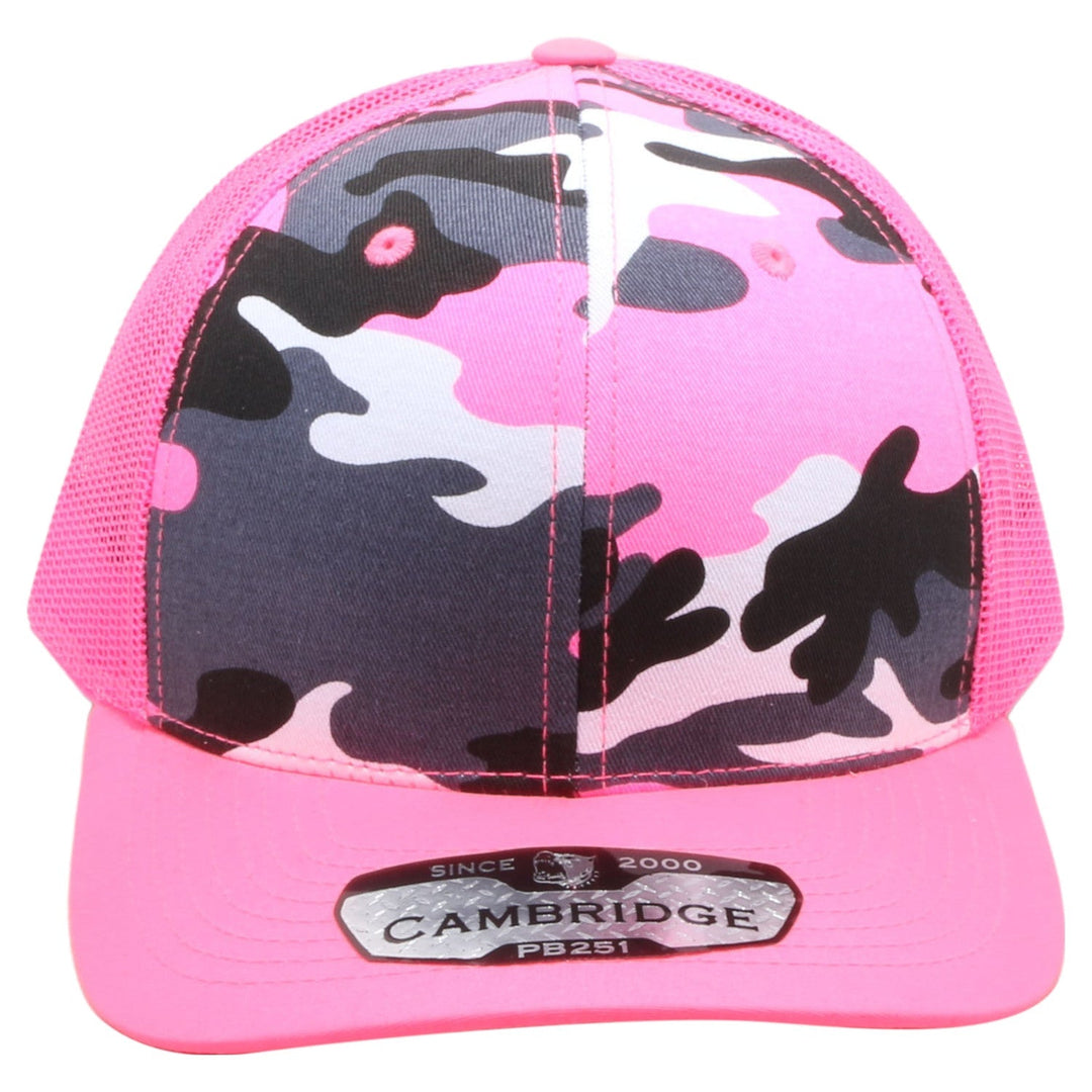 PB251 Neon Camo Trucker - PITBULL TDC