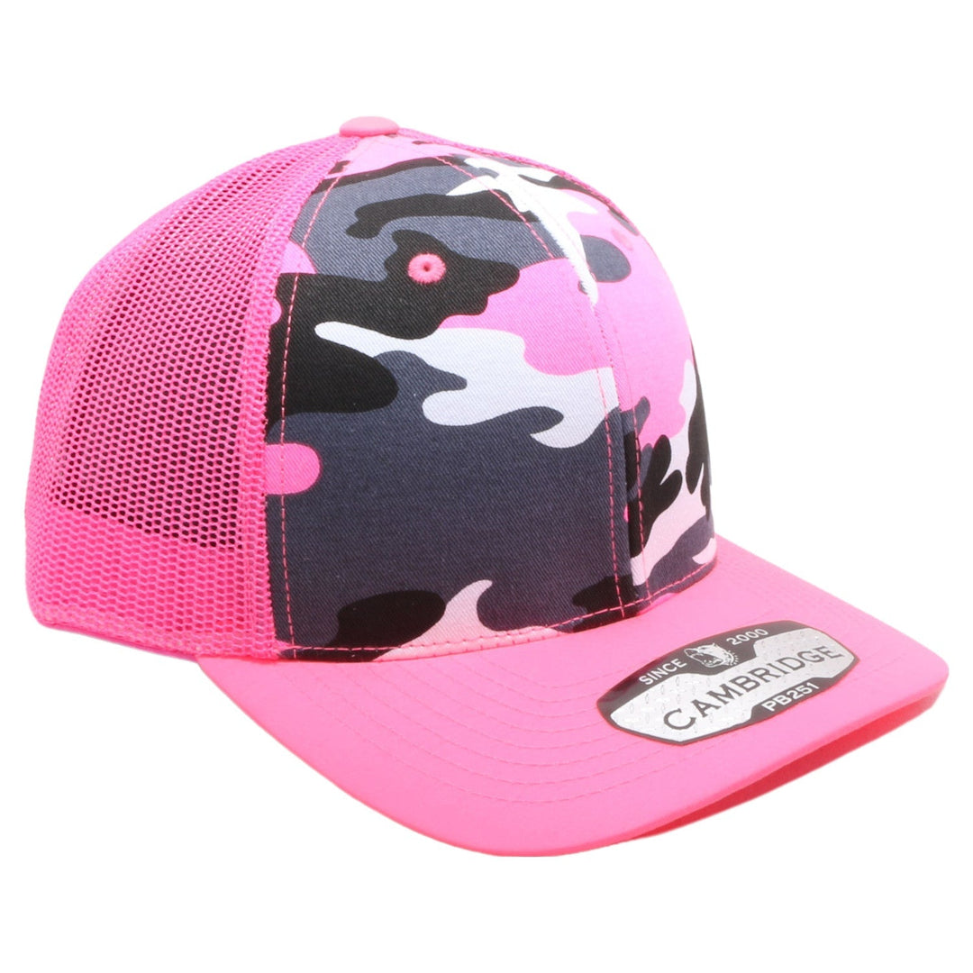PB251 Neon Camo Trucker - PITBULL TDC