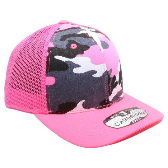 PB251 Neon Camo Trucker - PITBULL TDC