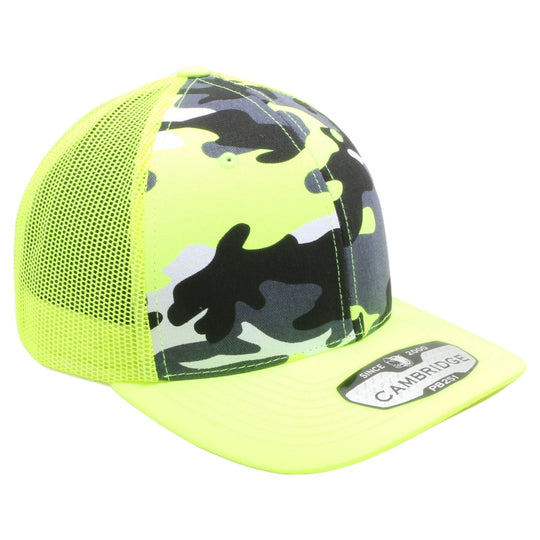 PB251 Neon Camo Trucker - PITBULL TDC
