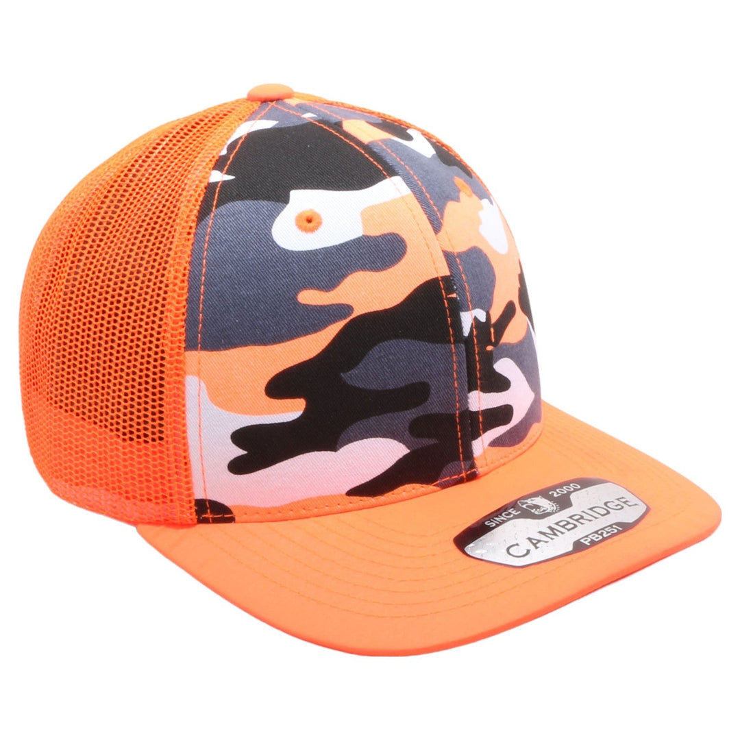 PB251 Neon Camo Trucker - PITBULL TDC