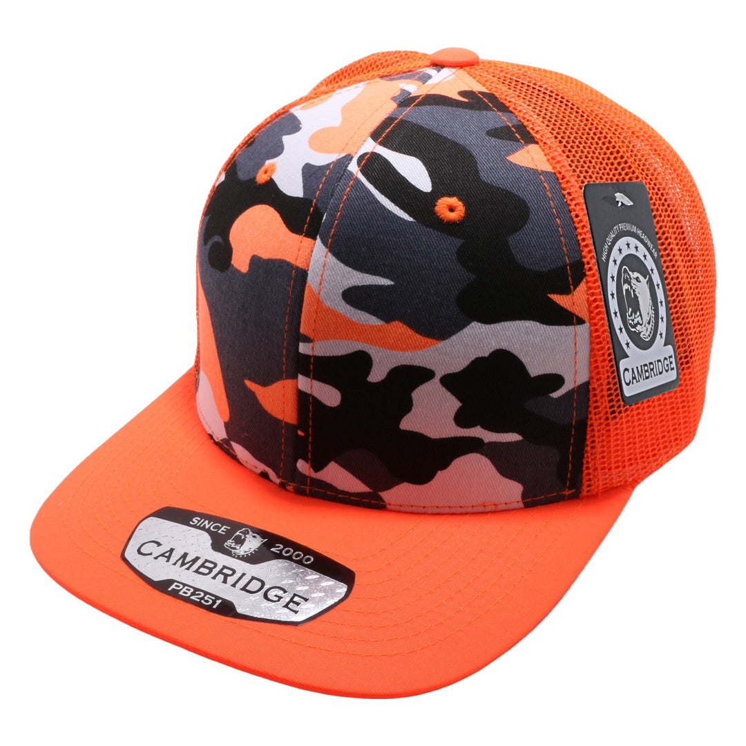PB251 Neon Camo Trucker - PITBULL TDC
