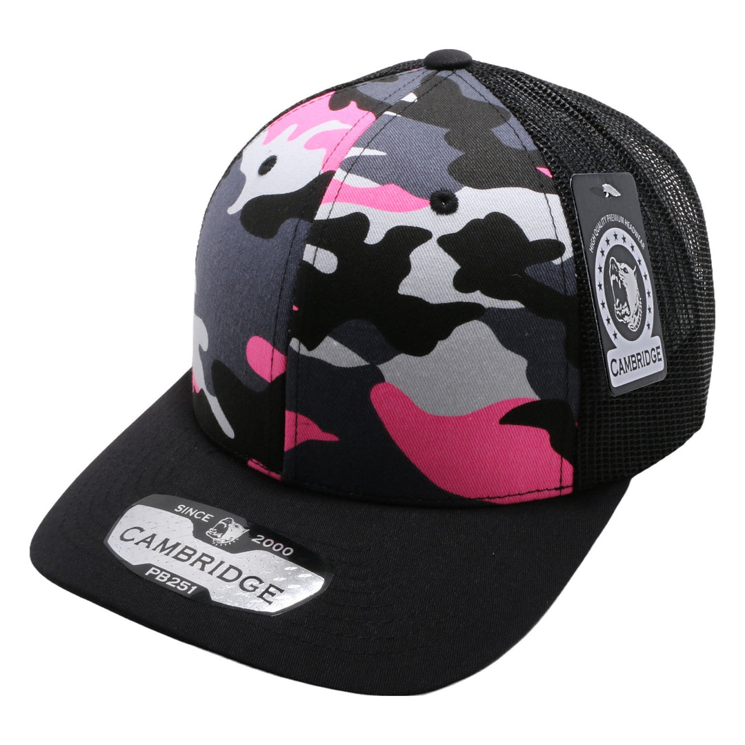 PB251 Neon Camo Trucker - PITBULL TDC