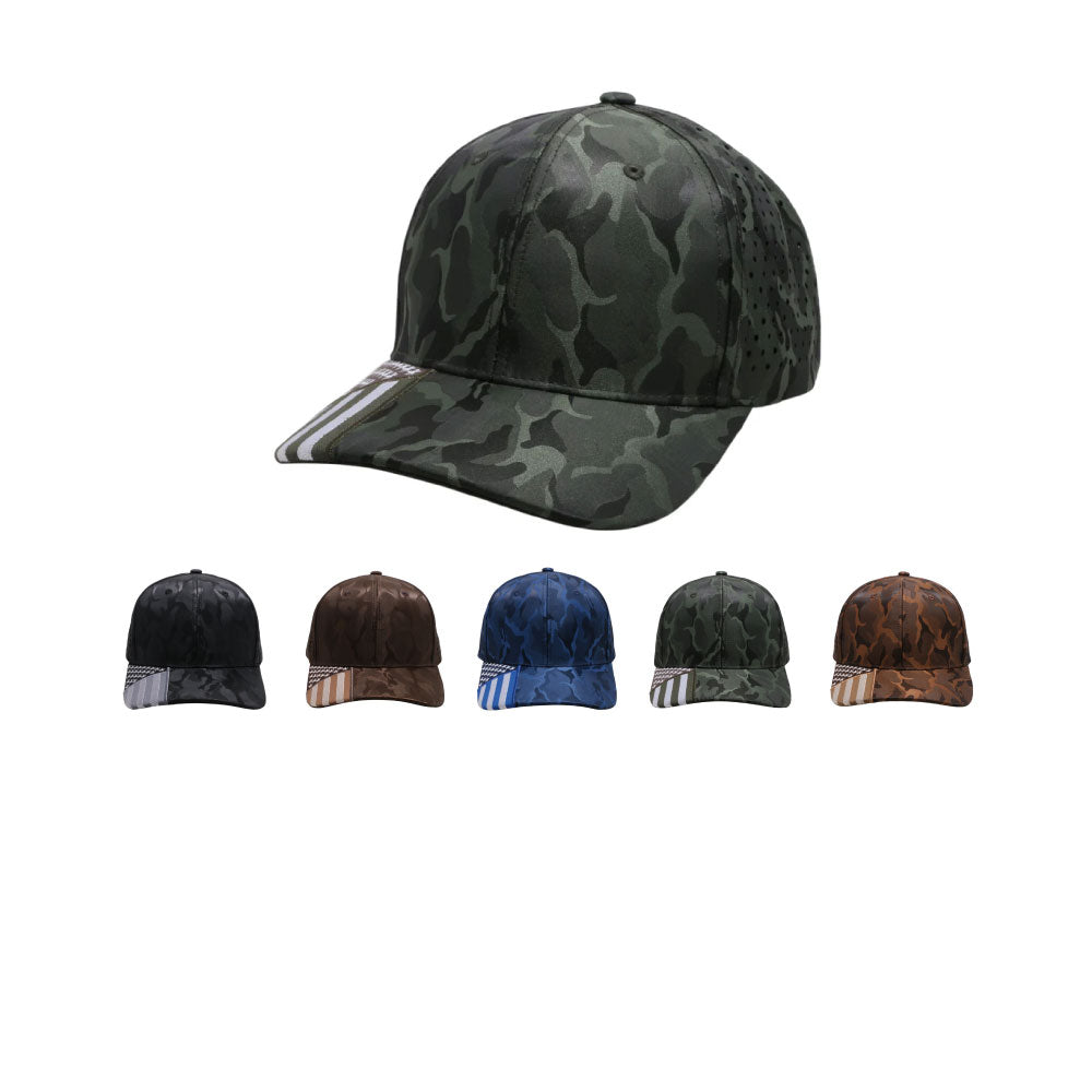 PB270 Shiny Camo Perforated US Flag - PITBULL TDC