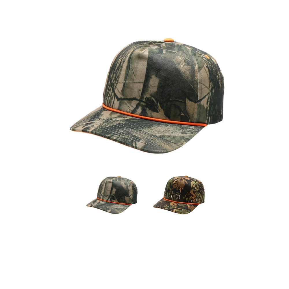 PB318 5 Panel Unstructured Tree Camo Rope - PITBULL TDC