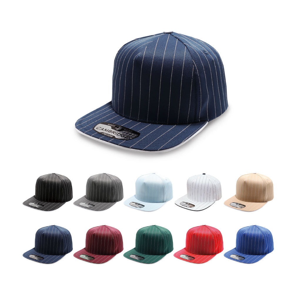 PB328 5 Panel Pinstripe Snapback - PITBULL TDC