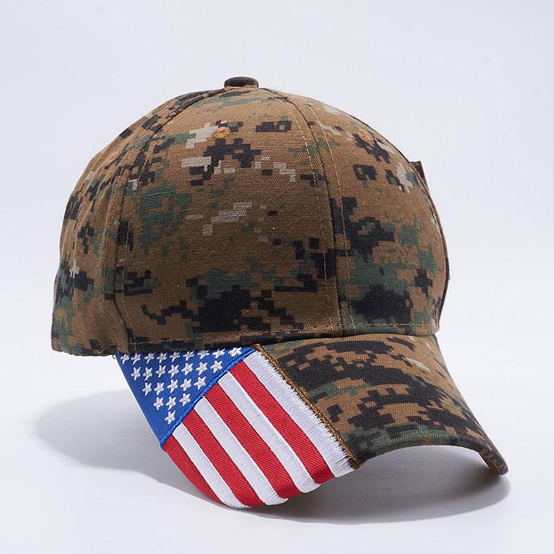 Pb207 Blank Tactical Operator Hats Wholesale [Marine D.camo] Adjustable