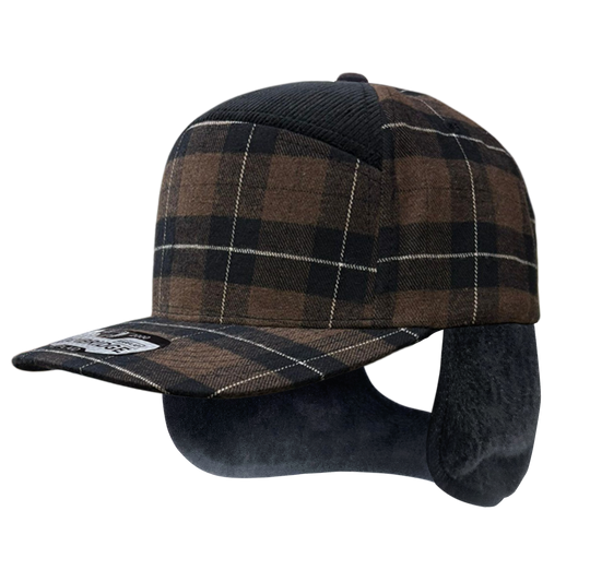 PLD10 Plaid Camper Ear Flap - PITBULL TDC