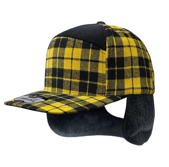 PLD10 Plaid Camper Ear Flap - PITBULL TDC