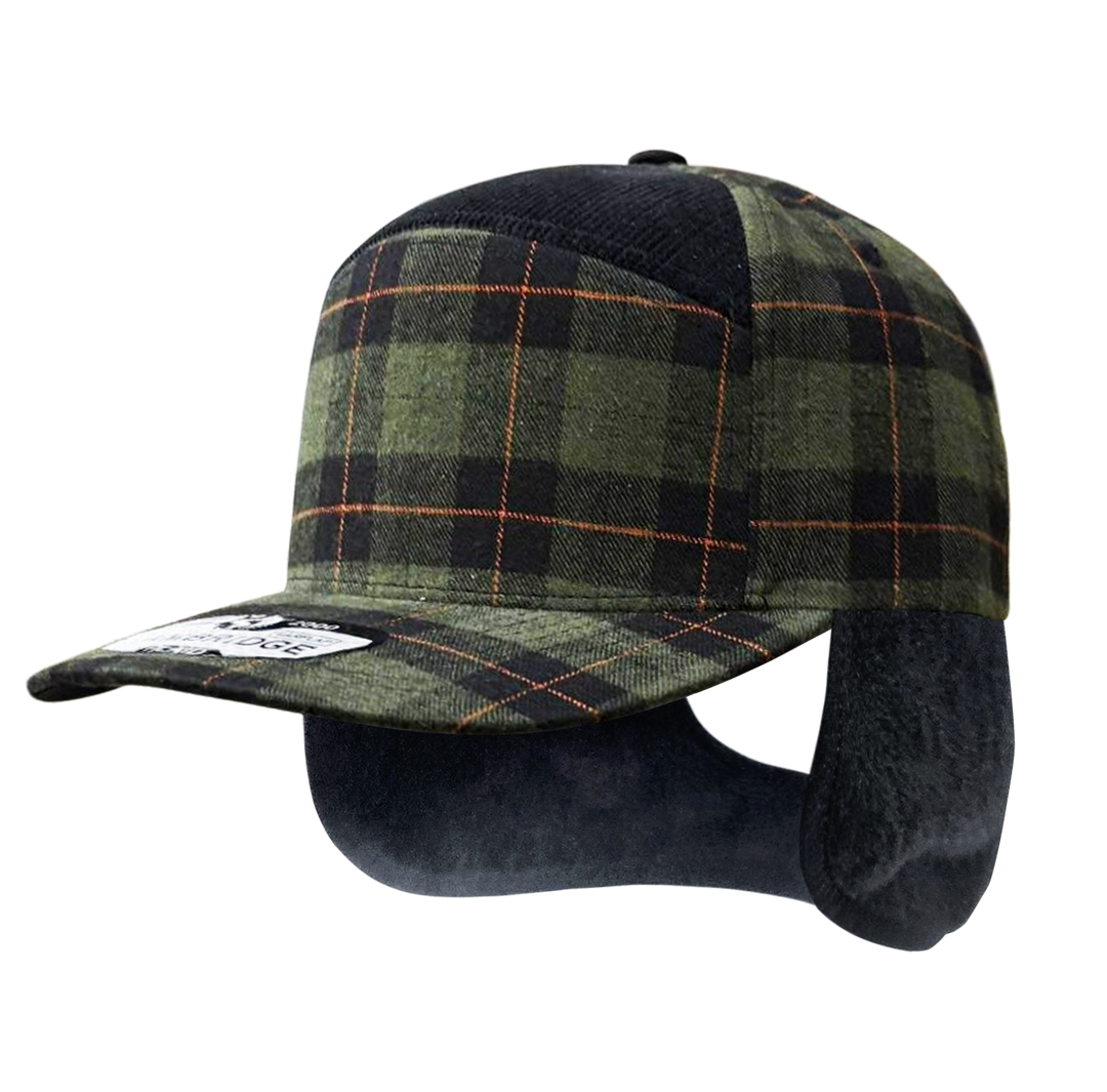 PLD10 Plaid Camper Ear Flap - PITBULL TDC