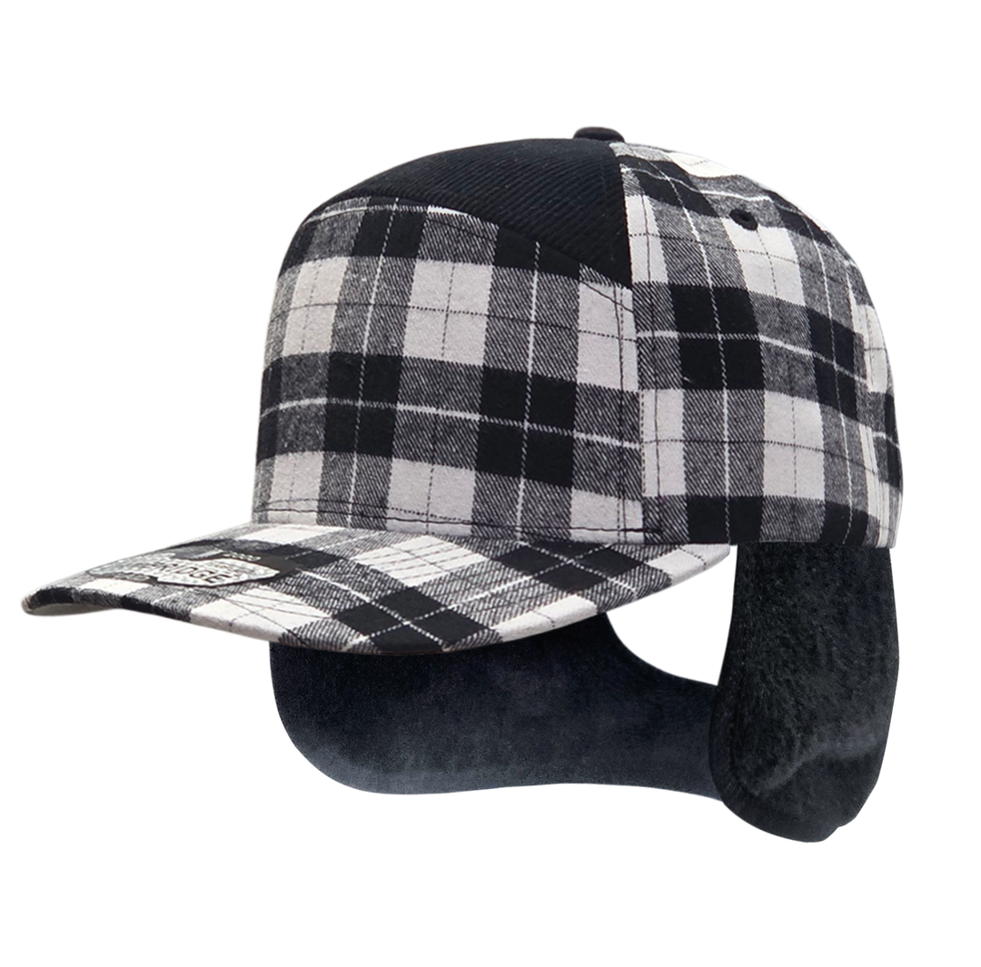 PLD10 Plaid Camper Ear Flap - PITBULL TDC