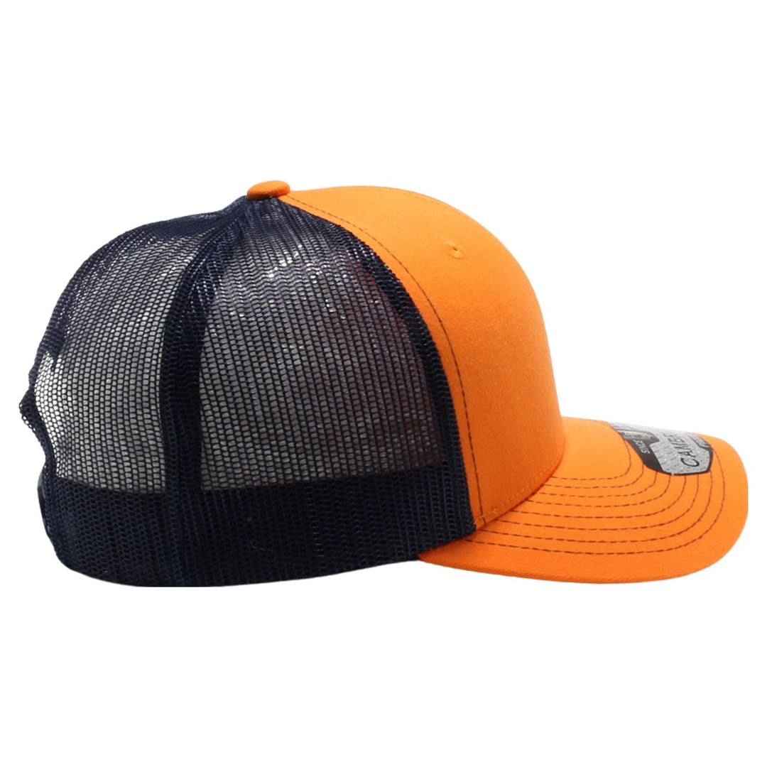 PB222 Pit Bull Cambridge Trucker Hat [Orange/Navy]