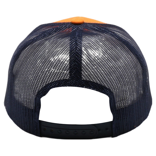 PB222 Pit Bull Cambridge Trucker Hat [Orange/Navy]