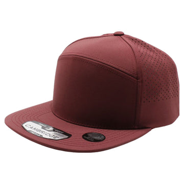 Pit Bull Cambridge Hybrid Perforated Mesh Camper Hat - Adjustable Snapback Baseball Cap For Men & Women