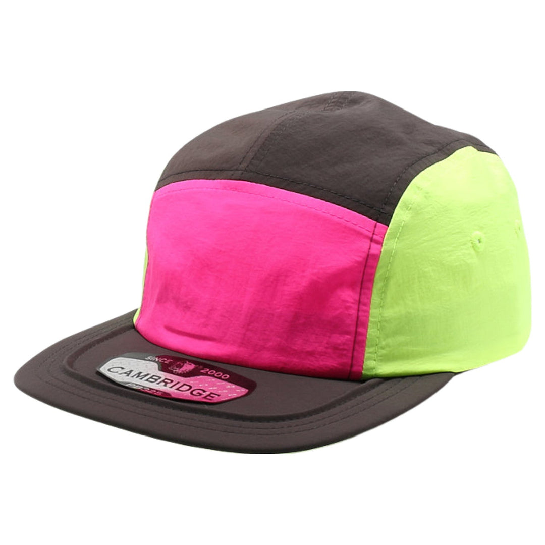 PB325 2 Way-Up Visor Bike Hat [Black/N.Pink/N.Yellow]