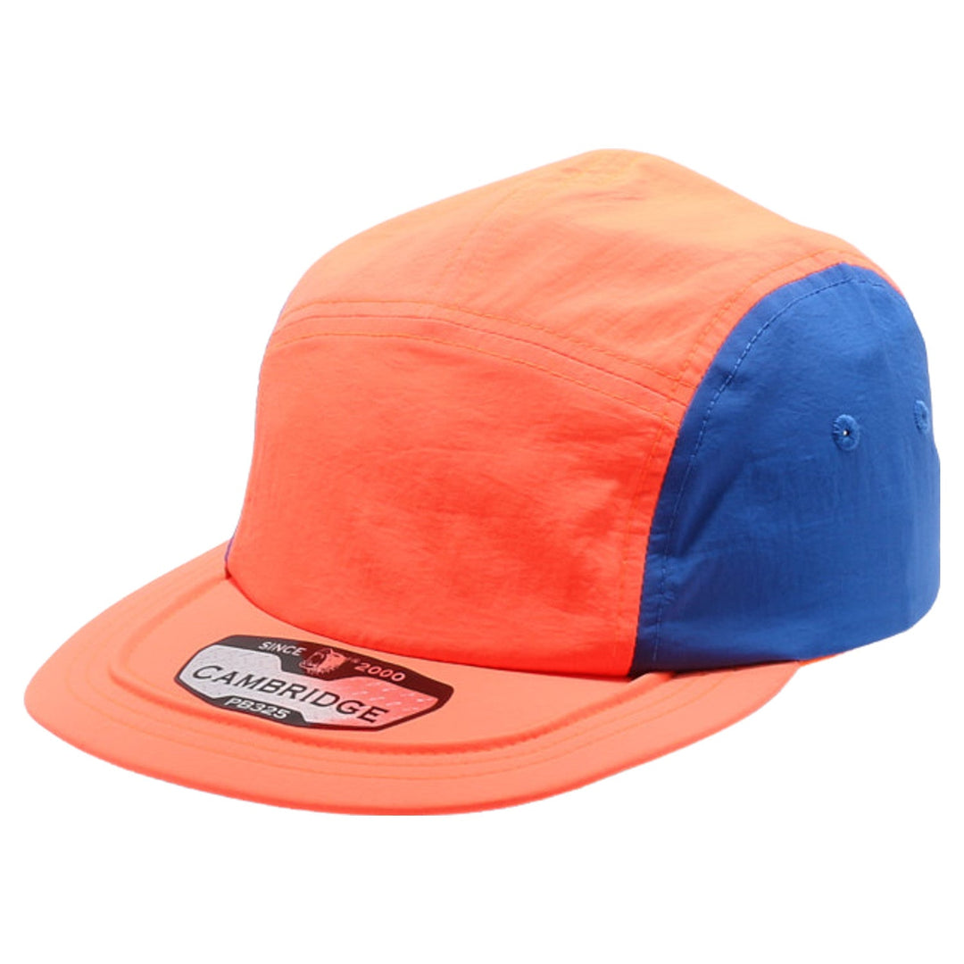 PB325 2 Way-Up Visor Bike Hat [N.Orange/Royal]