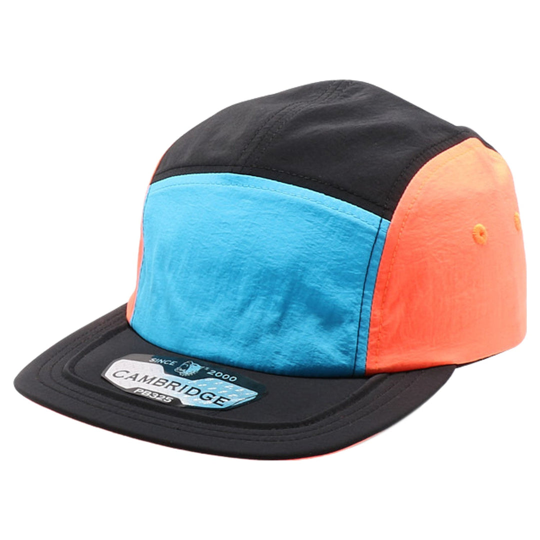 PB325 2 Way-Up Visor Bike Hat [Black/N.Blue/N.Orange]