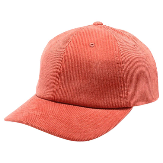PB319 Unstructured Corduroy Six-Panel Dad Hat [Orange]