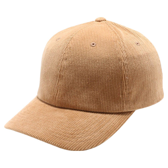 PB319 Unstructured Corduroy Six-Panel Dad Hat [Khaki]