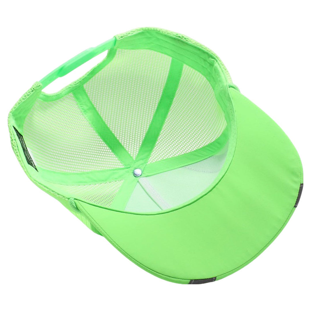 PB225R 5 Panel Neon Reflective Rope Trucker - PITBULL TDC