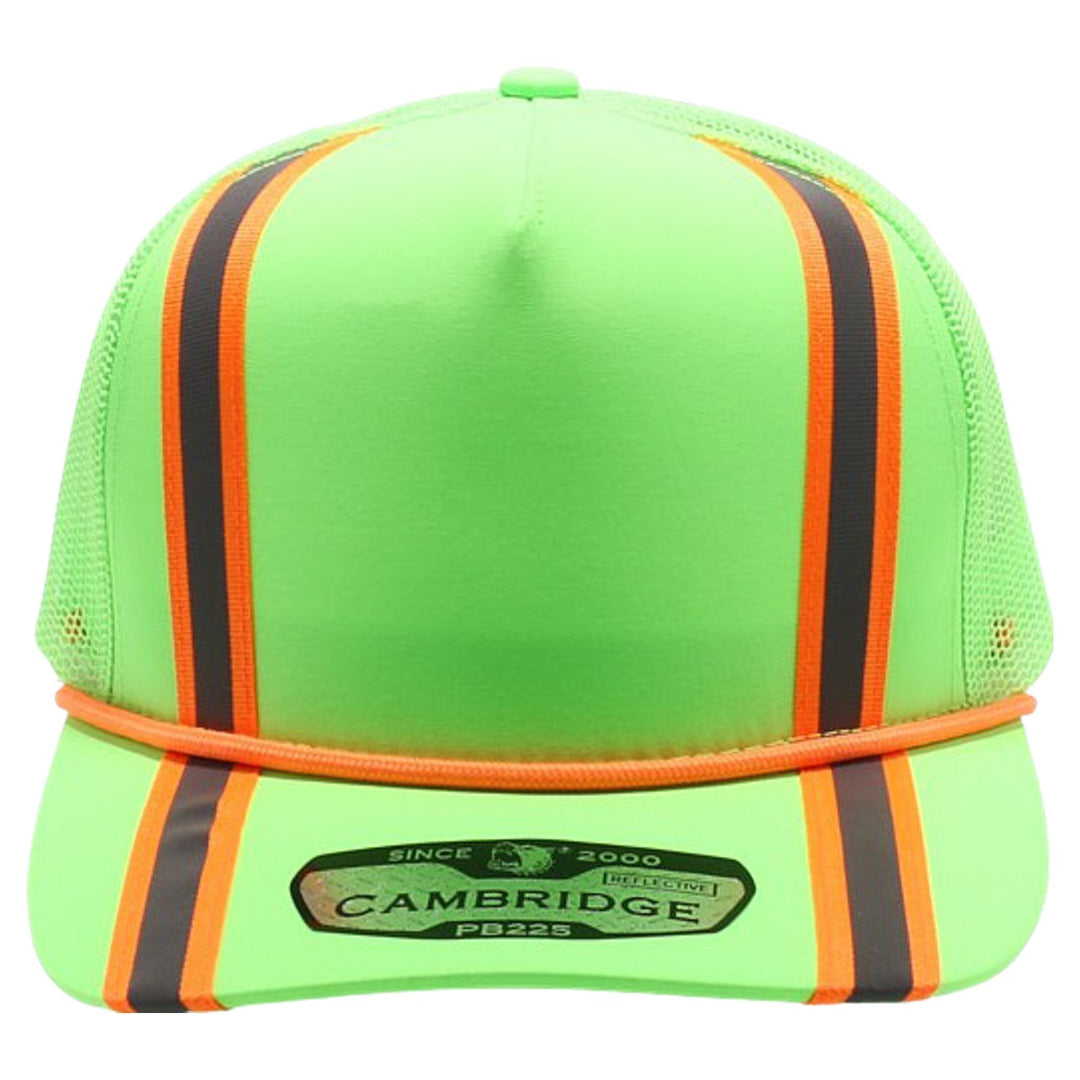 PB225R 5 Panel Neon Reflective Rope Trucker - PITBULL TDC